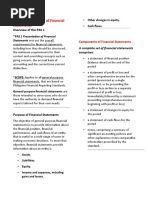 PAS 1: Presentation of Financial Statements