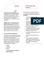 PAS 1: Presentation of Financial Statements