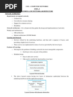 Network Architecture: Requirements of Computer Network