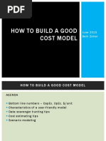 01 - How To Build A Good Cost Model