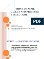 Section I of Asme Boiler and Pressure Vessel Code