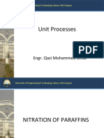 Unit Processes: Engr. Qazi Mohammed Omar