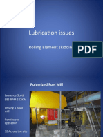 Lubrication issues driving bearing failure