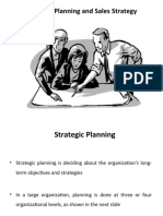 Strategic Planning and Sales Strategy