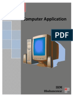 Application of Computer New PDF