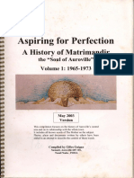 Aspiring For Perfection: A History of Matrimandir