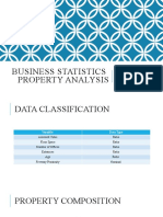 Business Statistics - Group 6 Section F (Data Set P-10)
