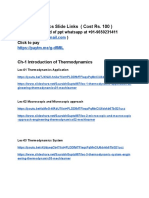 Thermodynamics Slide Links Rs. 100 WhatsApp +91-9650231411