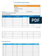 Job/Task/Experimental Procedure Job Hazard Analysis (Jha) Form