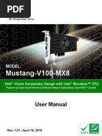 Mustang-V100-MX8: User Manual