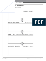 Photocopiable Worksheets: Plot Development Worksheet