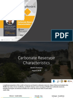 Carbonate Reservoir Characteristics