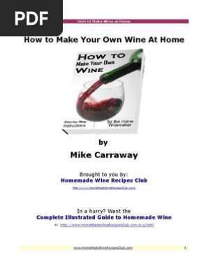 How to Make Wine at Home