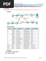 10.1.3.4 Packet Tracer - Configuring OSPF Advanced Features - ILM