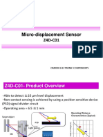 Micro-Displacement Sensor Z4D-C01: Omron Electronic Components