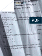 Mathematics Semester-3 Minor 2015 (FA00246) PDF