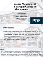 Performance Management System in Nepal College of Management