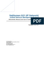 NetNumen N31 UNMS (V5.01.01) Administrator Manual Dual Server Installation - Windows
