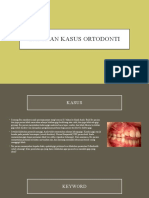 Laporan Kasus Ortodonti