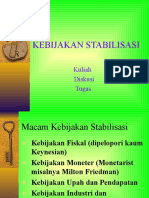 12 Kebijakan Stabilisasi