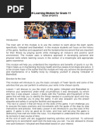 Detailed Lesson Plan in Basketball | PDF | Sports | Ball Games