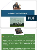 Industrial Legal Environment