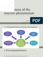 Dimensions of The Tourism Phenomenon: Elaborat: Josan Patricia Controlat:Livandovschi Roman