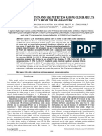 Socioeconomic Position and Malnutrition Among Older Adults: Results From The Fradea Study