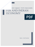 FDI and Indian Economy