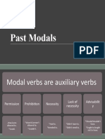 Past Modals