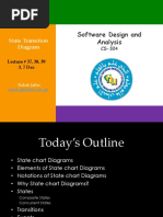 Software Design and Analysis: State Transition Diagram