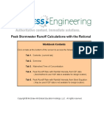 Peak Stormwater Runoff Calculations With The Rational Formula - S.I. Units