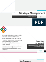 Strategic Management: Suren W. de Chickera