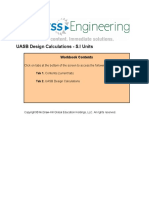 UASB Design Calculations - S.I Units: Workbook Contents