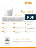 Ranger 2: 1080P H.265 Wi-Fi Pan & Tilt Camera
