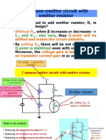 Common-Emitter Circuit With Emitter Resistor: Without R