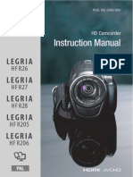 Instruction Manual: HD Camcorder