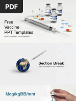 Vaccine Development PowerPoint Templates