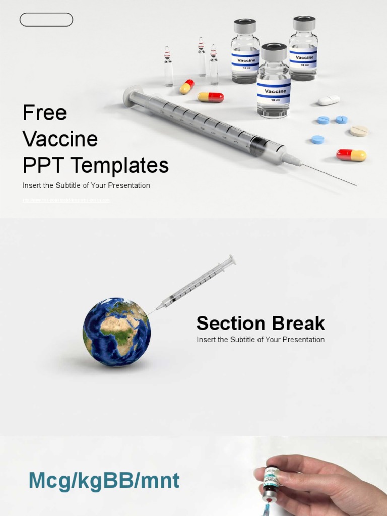Free Vaccine PowerPoint Templates | PDF | Infographics | Film Production