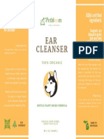 Petbloom Gentle Ear Cleanser for Dogs