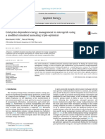 Grid-Price-Dependent Energy Management in Microgrids