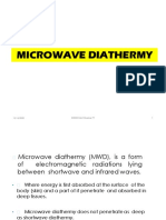 Microwave Diathermy - DR Rohit Bhaskar