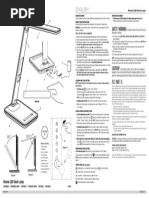 471 - Instructions FIDY8BW9 FIDY8BW9-SHPR F1DY8G59 F1DY8G59-SHPR F1DY81G9 F1DY8009 Renew-Led-Desk-Lamp