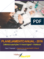 2 - Planejador 2016 - Mulher StartUP