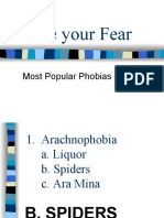 Face Your Fear: Most Popular Phobias