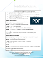 Guía de Trabajo Matemáticas Séptimo