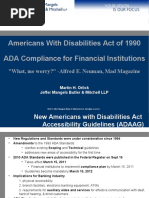 Download Americans with Disabilities Act Compliance for Financial Institutions by Ann Luk SN48838782 doc pdf