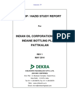 Hazop / Hazid Study Report: Annexure IV