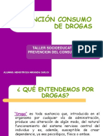 Prevención consumo drogas taller socioeducativo