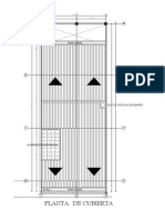 Planta de Cubierta: Viga Canal B All